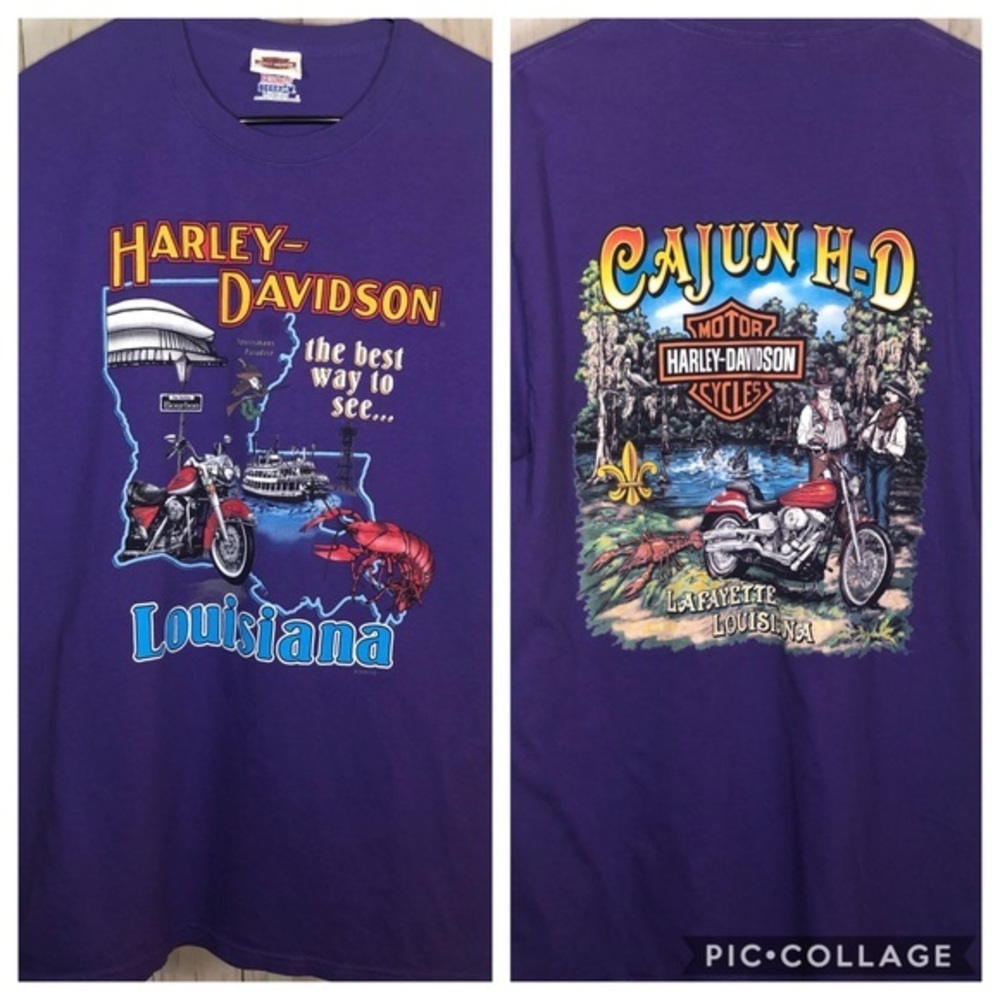 Harley-Davidson Louisiana Cajun HD T-shirt L